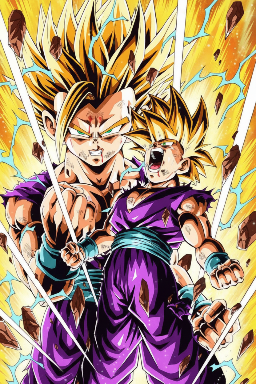 Dragon Ball Z Panel 3 - Alta Calidad